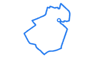 Route shape for Route 2 (NEW) at Manchester (Cheetam Hill) DTC