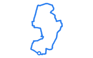 Route shape for Route 3 at Manchester (Cheetam Hill) DTC