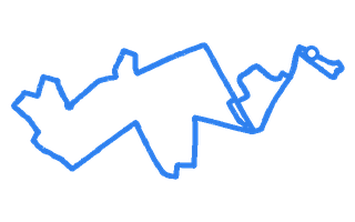 Route shape for Route 5 at Manchester (Cheetam Hill) DTC