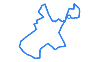 Route shape for Route 7 at Manchester (Cheetam Hill) DTC