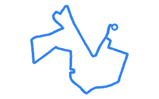 Route shape for Route 11 at Manchester (Cheetam Hill) DTC