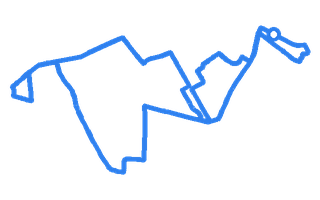 Route shape for Route 16 at Manchester (Cheetam Hill) DTC