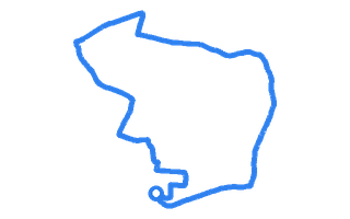 Route shape for Route 17 (NEW) at Manchester (Cheetam Hill) DTC