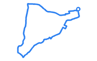 Route shape for Route 1 at Manchester (Chorley) DTC