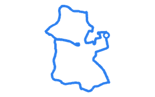 Route shape for Route 11 at Manchester (Chorley) DTC