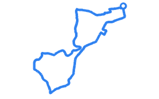 Route shape for Route 13 at Manchester (Chorley) DTC