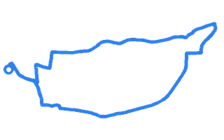Route shape for Route 9 at Manchester (Hyde) DTC