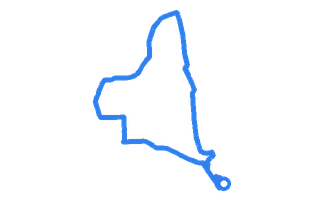 Route shape for Route 10 at Manchester (Hyde) DTC