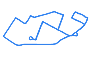 Route shape for Route 3 at Manchester (Sale) DTC
