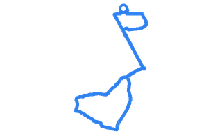 Route shape for Route 12 at Manchester (Sale) DTC