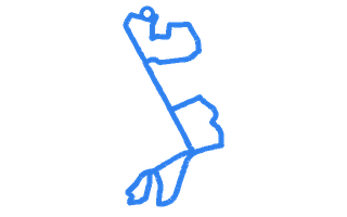 Route shape for Route 6 at Manchester (West Didsbury) DTC