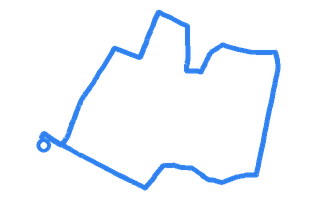 Route shape for Route 7 at Manchester (West Didsbury) DTC