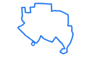 Route shape for Route 10 (NEW) at Manchester (West Didsbury) DTC
