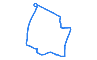 Route shape for Route 17 (NEW) at Manchester (West Didsbury) DTC