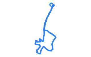 Route shape for Route 20 (NEW) at Manchester (West Didsbury) DTC