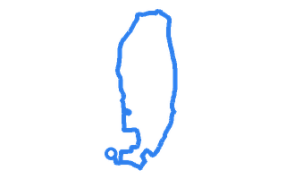 Route shape for Route 11 at Melton Mowbray DTC