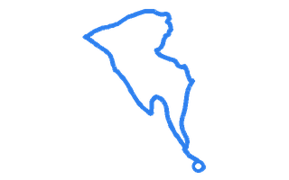 Route shape for Route 12 at Merthyr Tydfil DTC
