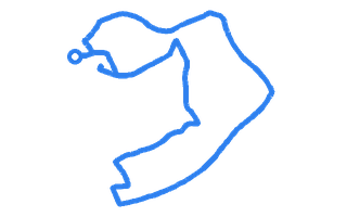 Route shape for Route 10 at Middlesbrough DTC