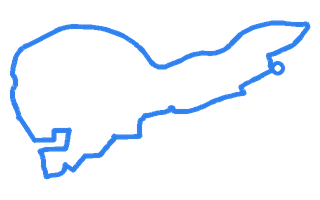 Route shape for Route 11 at Middlesbrough DTC