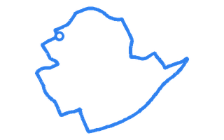 Route shape for Route 12 at Middlesbrough DTC