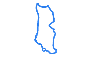 Route shape for Route 2 at Mill Hill DTC