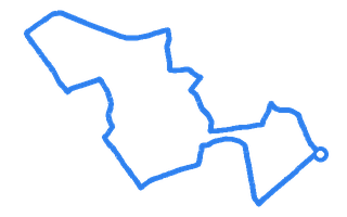Route shape for Route 5 at Mill Hill DTC