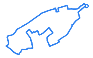 Route shape for Route 9 at Mill Hill DTC