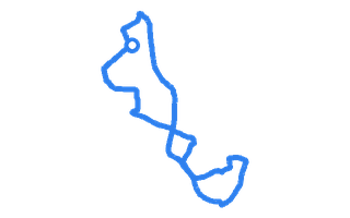 Route shape for Route 10 at Mill Hill DTC