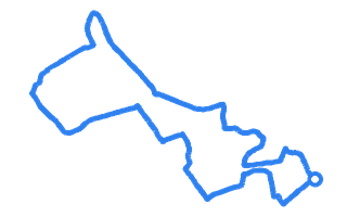 Route shape for Route 11 at Mill Hill DTC