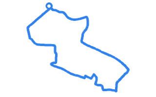 Route shape for Route 13 at Mill Hill DTC