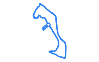 Route shape for Route 14 at Mill Hill DTC