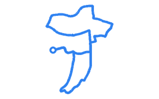 Route shape for Route 6 at Mitcham DTC (Hilton HOTEL)