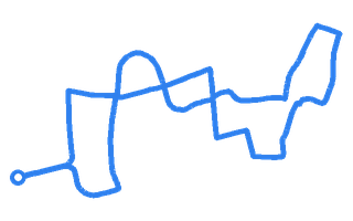 Route shape for Route 19 (NEW) at Mitcham DTC (Hilton HOTEL)