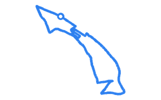 Route shape for Route 12 at Mitcham (London) DTC