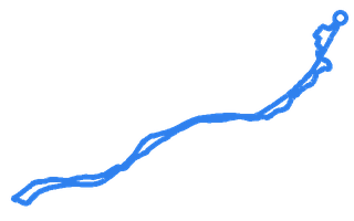 Route shape for Route 14 at Monmouth DTC