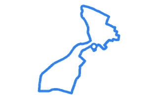 Route shape for Route 2 at Nelson DTC