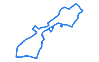 Route shape for Route 3 at Nelson DTC