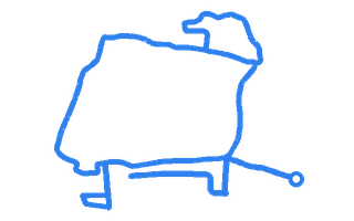 Route shape for Route 11 at Newbury (Hambridge Lane) DTC