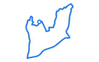 Route shape for Route 2 at Newcastle-under-Lyme DTC