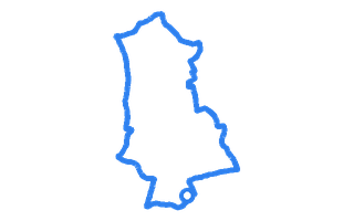 Route shape for Route 5 at Newcastle-under-Lyme DTC