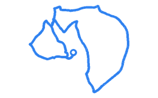 Route shape for Route 12 at Newcastle-under-Lyme DTC