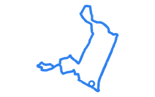 Route shape for Route 1 at Newton Abbot DTC