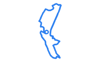 Route shape for Route 2 at Newton Abbot DTC