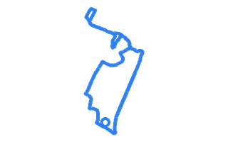 Route shape for Route 5 at Newton Abbot DTC