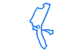 Route shape for Route 8 at Newton Abbot DTC