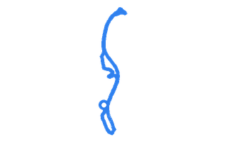 Route shape for Route 10 at Newton Abbot DTC