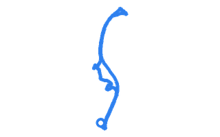 Route shape for Route 11 at Newton Abbot DTC