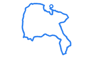 Route shape for Route 12 at Newton Abbot DTC