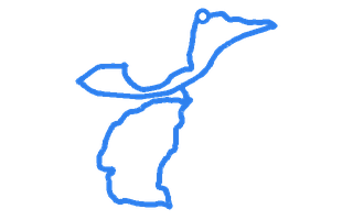 Route shape for Route 5 at Newtown DTC