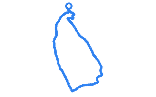 Route shape for Route 2 at Northallerton DTC